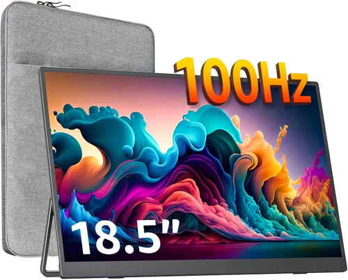 Vista 10 de cocopar Monitor portátil 15.6" 1080P 60Hz 85% sRGB IPS Monitor de viaje con USB-C HDMI Pantalla portátil para laptop MacBook Surface PC PS4/5