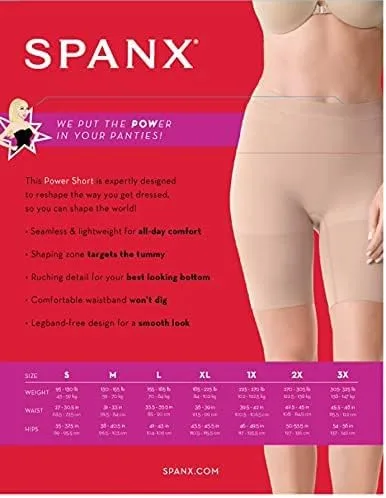 Vista 6 de SPANX - Shorts moldeadores para mujer con control de barriga tallas regulares y extra grandes