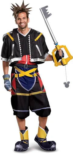 Vista 3 de Disfraz de Disney Kingdom Hearts Sora para hombre