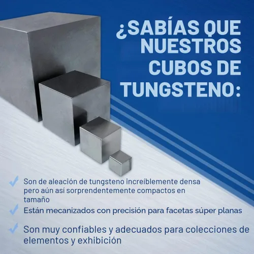Vista 6 de Dados de tungsteno - 1.0" cada uno Paquete de 2
