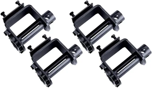 Vista 8 de Mytee Products Cabrestante de remolque portátil atornillado de alta resistencia con recubrimiento en polvo negro, 16,500 libras BS