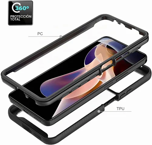 Vista 2 de Funda para Redmi Note 11 Pro Plus, protección contra caídas 2