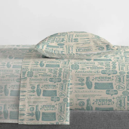 Vista 6 de Jay Franco - Juego de sábanas con funda ajustada, sábanas planas y funda para almohada - Ropa de cama ultrasuave con funda para almohada para Beige