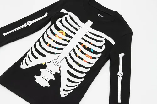 Vista 53 de Demifill Conjunto de pijamas de Halloween para niños y niñas, pijamas de Navidad, ropa de dormir para niños y niñas