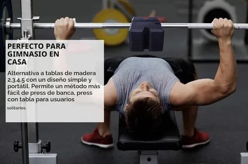 Vista 6 de Tableros de bloques de prensa de banca, tabla de banco ajustable de 2 a 5, accesorios de entrenamiento de gimnasio en casa para aumentar tu prensa