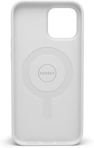 Vista 8 de Casely Funda para iPhone 14 Pro Max Todas las sonrisas Adhesivo de cara sonriente Compatible con MagSafe Diseño ultra delgado clásico