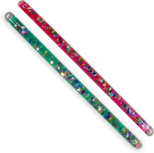 Vista 9 de Varita de Purpurina, Tubo Maravilla Mágico - para Niños, Sala Sensorial, Reemplazo de Vara de Caleidoscopio Dos Varas Maravilla de 27.9 cm