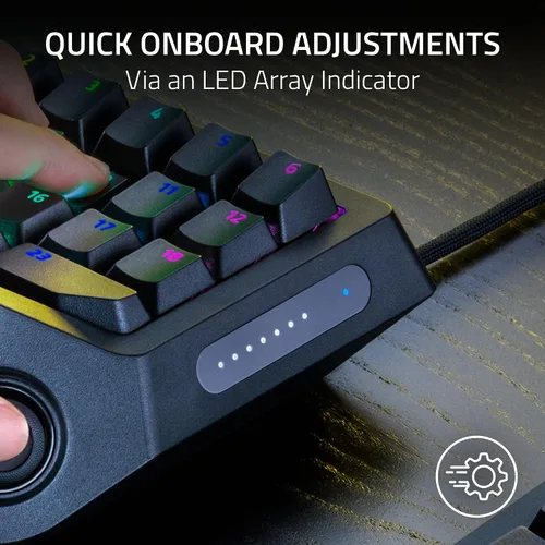 Vista 8 de Razer Tartarus V2 Pro - Teclado analógico óptico para juegos con cable