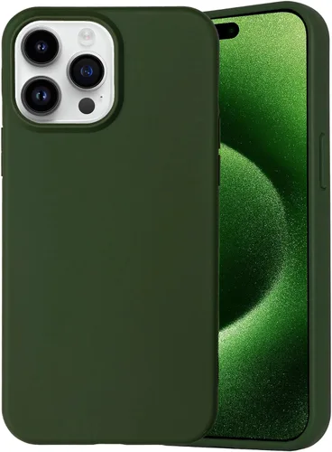 Vista 12 de Funda para iPhone 12 Pro Max, resistente protección contra caídas a prueba de golpes, a prueba de polvo, 6.7 pulgadas 2020, verde bosque militar
