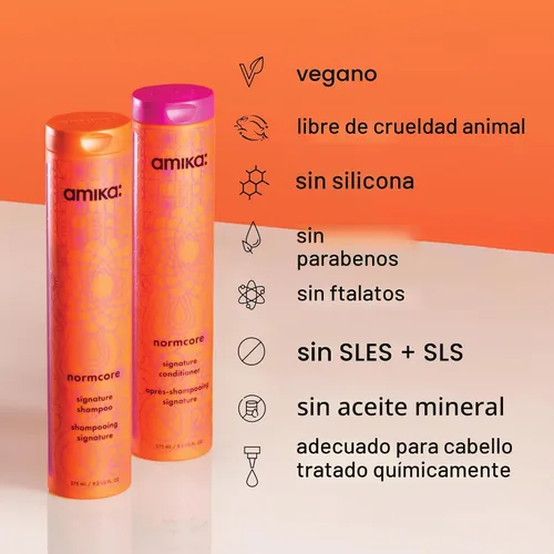 Vista 10 de amika Champú Normcore Signature