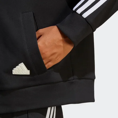 Vista 9 de adidas Sudadera con capucha Future Icon de tres rayas con cremallera completa para mujer