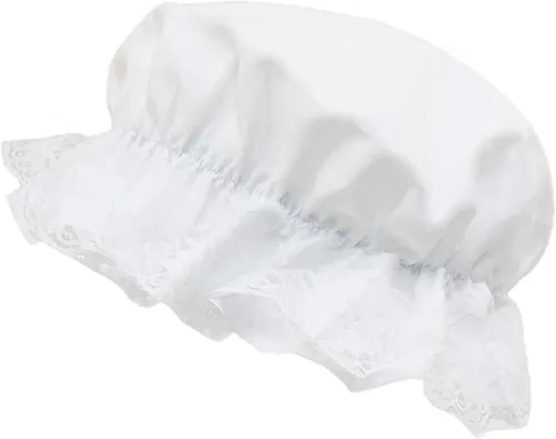 Vista 2 de jAc Sombrero de mob/fregona colonial, accesorio para disfraz de Halloween, color blanco, Multicolor