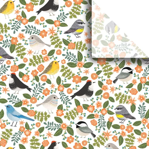 Vista 15 de Jillson Roberts Papel de seda impreso de alta calidad, 240 hojas, 20 x 30 pulgadas, ramo