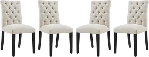 Vista 12 de Modway Juego de 2 sillas de comedor, 2 unidades, color azul