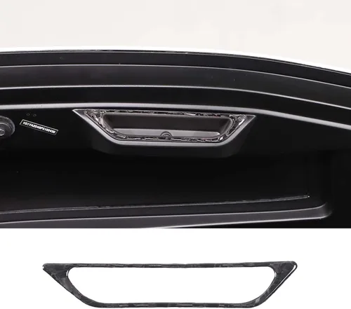 Vista 9 de Daeiclru Adhesivo de fibra de carbono real para compartimento de motor de automóvil, compatible con Corvette C8 Stingray 2020-2023, accesorios