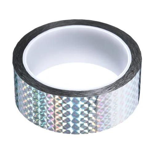 Vista 22 de YOKIVE Cinta de prisma, cintas decorativas holográficas reflectantes autoadhesivas, ideal para proyectos de manualidades, arte de bricolaje, hogar