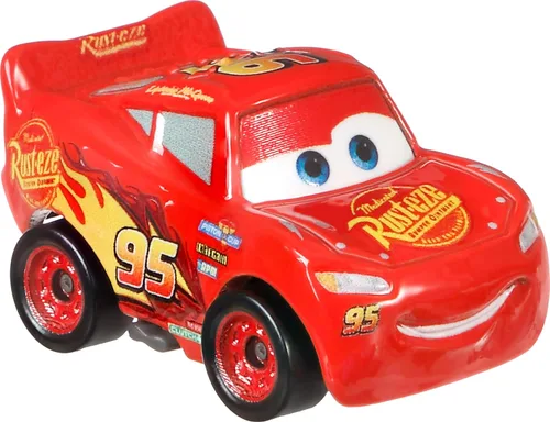 Vista 2 de Mattel Disney Pixar Cars Mini Racers, paquete de 10 vehículos coleccionables de juguete para niños y coleccionistas a partir de 3 años