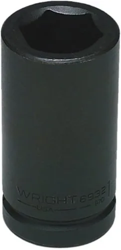 Vista 4 de Wright Tool 69110 3/4" Drive 6 Point Deep Impact Socket, 2-1/2