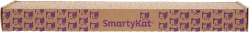 Vista 7 de SmartyKat Super Scratcher Rascador Ondulado para Gatos y Almohadilla para Arañar para Gatos, Infundido con Hierba Gatera, Rascadores para Gatos
