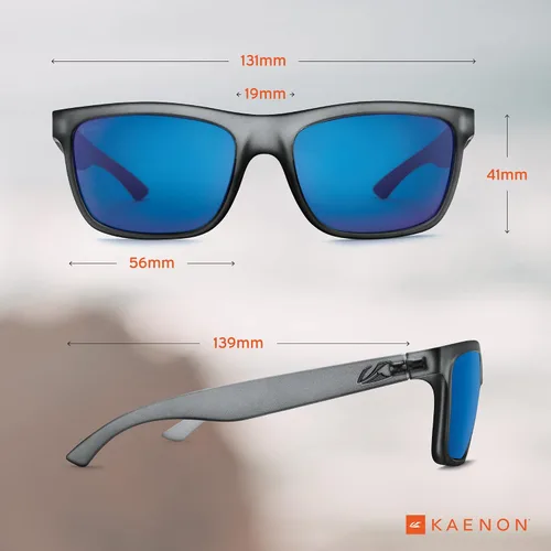 Vista 2 de Kaenon Gafas de sol polarizadas unisex Clarke