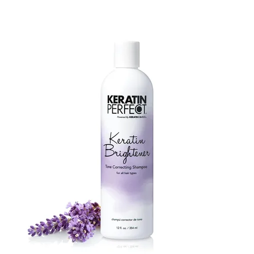 Vista 10 de Keratin Perfect Champú corrector de tono de queratina Brightener - 12oz