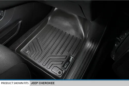 Vista 3 de MAXLINER Juego de alfombrillas de primera fila para Jeep Cherokee 2014-2023