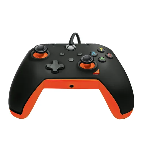 Vista 6 de PDP 049-012-GO Gaming Controller Black, Orange USB Gamepad AnalogueDigital PC, Xbox, Xbox One X, Xbox Series S, Xbox Series X