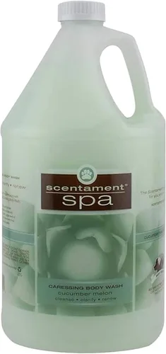 Vista 11 de Best Shot Scentament Spa Caressing Body Wash, pepino melón, 16 onzas