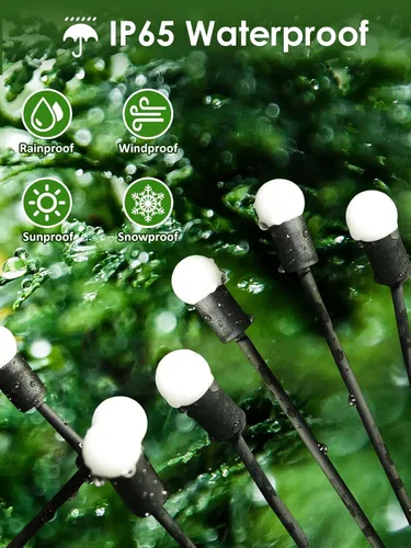 Vista 4 de 2026 Luces Solares Actualizadas para Exteriores, Juego de 8 Luces de Jardín Solares con 2 Modos, Luces de Luciérnaga al Aire Libre Impermeables