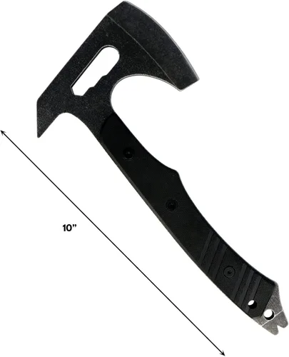 Vista 5 de Wartech XBK03BK Hacha de martillo táctico, 10 pulgadas, negro