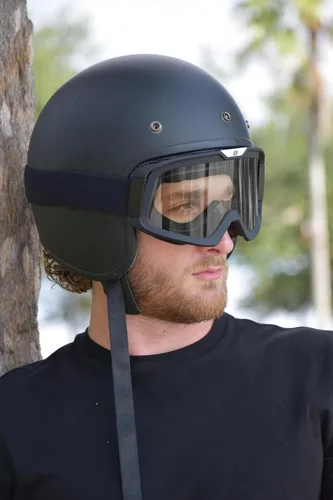 Vista 5 de Birdz Pelican - Gafas de protección Fitover acolchadas para ATV y motocicleta, con lente transparente