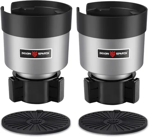 Vista 10 de SEVEN SPARTA Paquete de 2 soportes expansores de portavasos para automóvil, base ajustable, compatible con Yeti de 20/26/30 onzas, Hydro Flasks