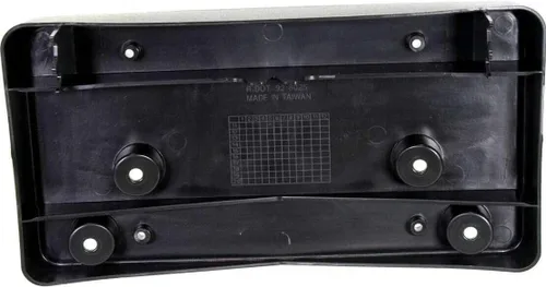 Vista 5 de DAT AUTO PARTS Soporte de montaje para placa de matrícula de parachoques delantero, repuesto para Chevrolet Camaro 2010-2013, negro, texturizado