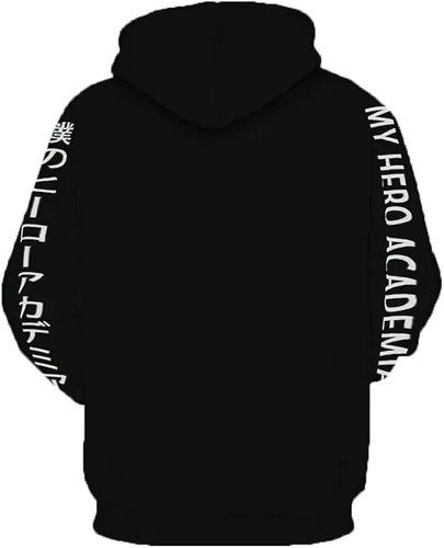 Vista 2 de YANANCT Sudadera con capucha unisex de anime casual para cosplay