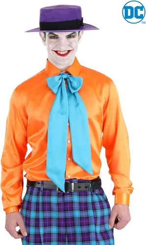 Vista 2 de Fun Costumes 1989 Batman Joker Shirt and Tie for Men