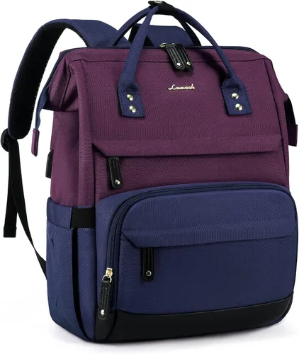 Vista 20 de LOVEVOOK Mochila para laptop para mujer, 15,6 pulg.