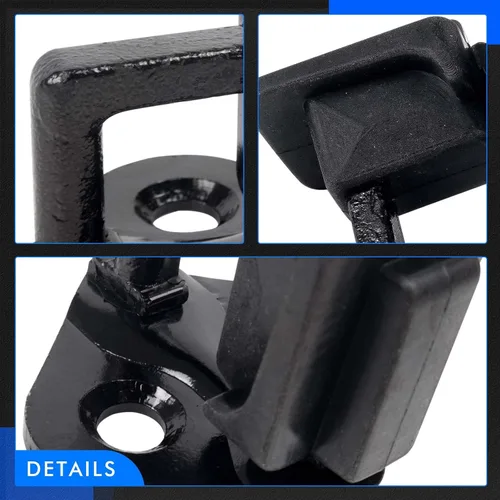 Vista 6 de Pasador de pestillo de cerradura de puerta mejorado con buje de goma - Compatible con Ford F-150 2009-2014 cabina sencilla o cabina de tripulación