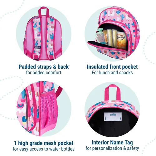 Vista 3 de Wildkin - Mochila de 12 pulgadas para niña.