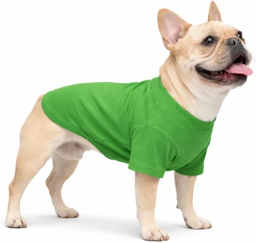 Vista 198 de Lovelonglong 2019 - Ropa para mascotas, Disfraces para Perro, Ropa Camisetas en blanco para Perros Grande Medianos Pequeños 100% Algodón 18