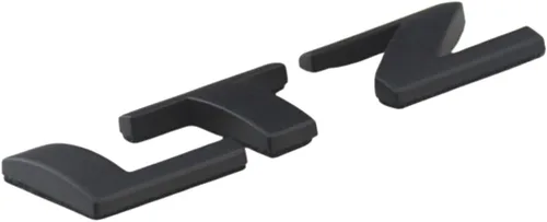 Vista 5 de LTZ - Emblema de 2 piezas - Diseño 3D para Chevrolet Silverado, Sierra, Tahoe y Suburban - Acabado negro mate - Adhesivo fuerte