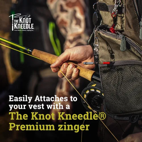 Vista 6 de KNOT KNEEDLE The Epic – Advanced Fishing Knot Tying Tool for 25+ Knots – Fast, Easy Knot Tyer for Fly Fishing, Small Tippet, and Weak Grip Strength