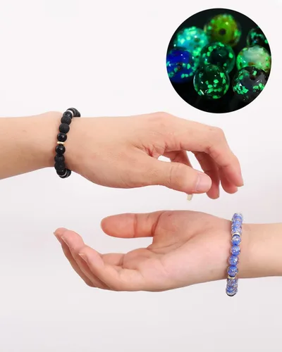 Vista 14 de 7 Chakra Bracelet Real Crystal Stone Beads Essential Oil Set Yoga Meditation Protection Lava Rock Jewelry Gifts for Women Men