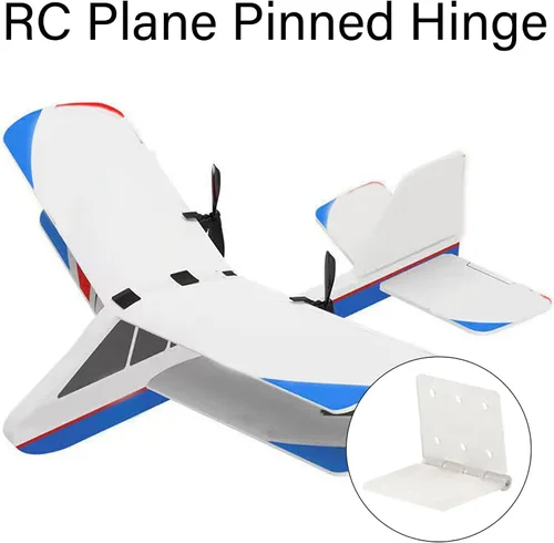 Vista 3 de 50pcs 0.630x1.102 in RC avión pin bisagra modelo avión avión piezas reemplazo