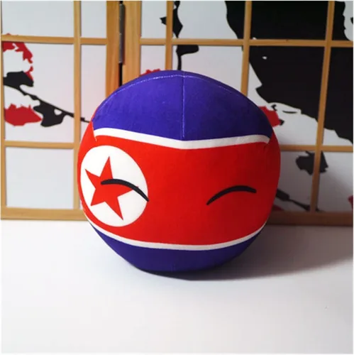 Vista 26 de Polandball Countryballs Muñeco de peluche Ucrania España Hungría Portugal Rumanía Grecia Austria México Polonia Ball (15,3.8 pulgadas)