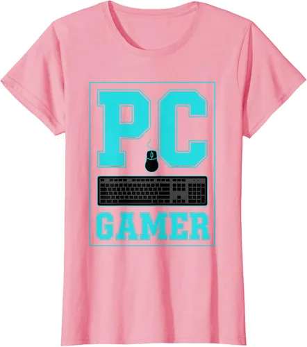 Vista 11 de PC Gamer Gaming Teclado Ratón Esports Computer Fan Camiseta