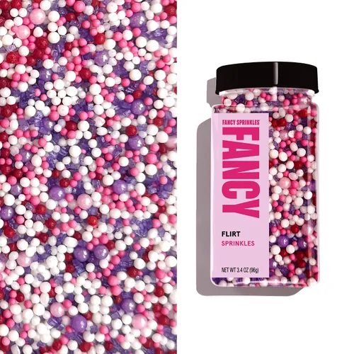 Vista 25 de Fancy Sprinkles Bubble Bath - Gránulos rosa y blanco pastel, 1 paquete