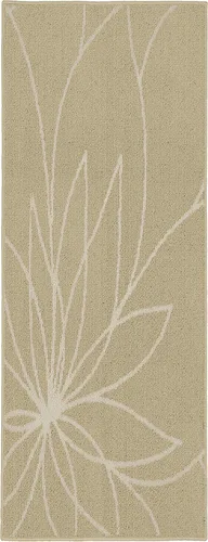 Vista 9 de Garland Rug Grand Floral, 2 x 5 pies, negro/marfil