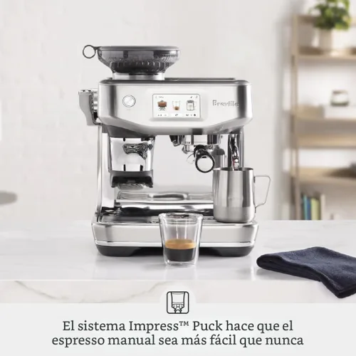 Vista 2 de Máquina de espresso Breville Barista Touch Impress BES881BSS, Acero Inoxidable Cepillado Enjoy cold extraction functionality for cold brew