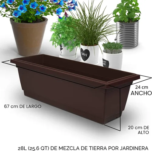 Vista 4 de Outland Living Jardinera elevada de 6 pies – Jardinera vertical independiente con 4 cajas de contenedores, buena para patio o balcón