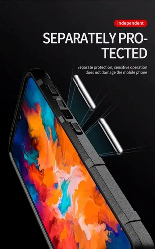 Vista 5 de Funda compatible con Nokia 1 Plus a prueba de golpes Anti-caída TPU Soft Shell Cover Negro